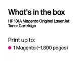 131A MAGENTA TONER STD CAP CART FOR LASERJET PRO 200 M251/MFP M276