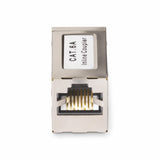 StarTech.com Shielded RJ45 Coupler, Inline Cat6a Coupler, Female to Fe