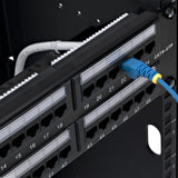 StarTech.com Panneau de brassage 48 ports 2U en rack Cat6, RJ45, UTP, 110 Pun