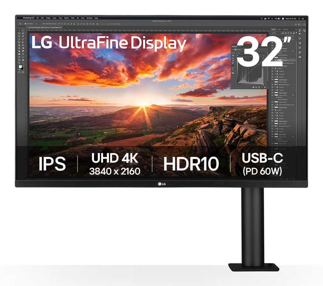 LG 32UN880K-B moniteur informatique 80 cm (31,5