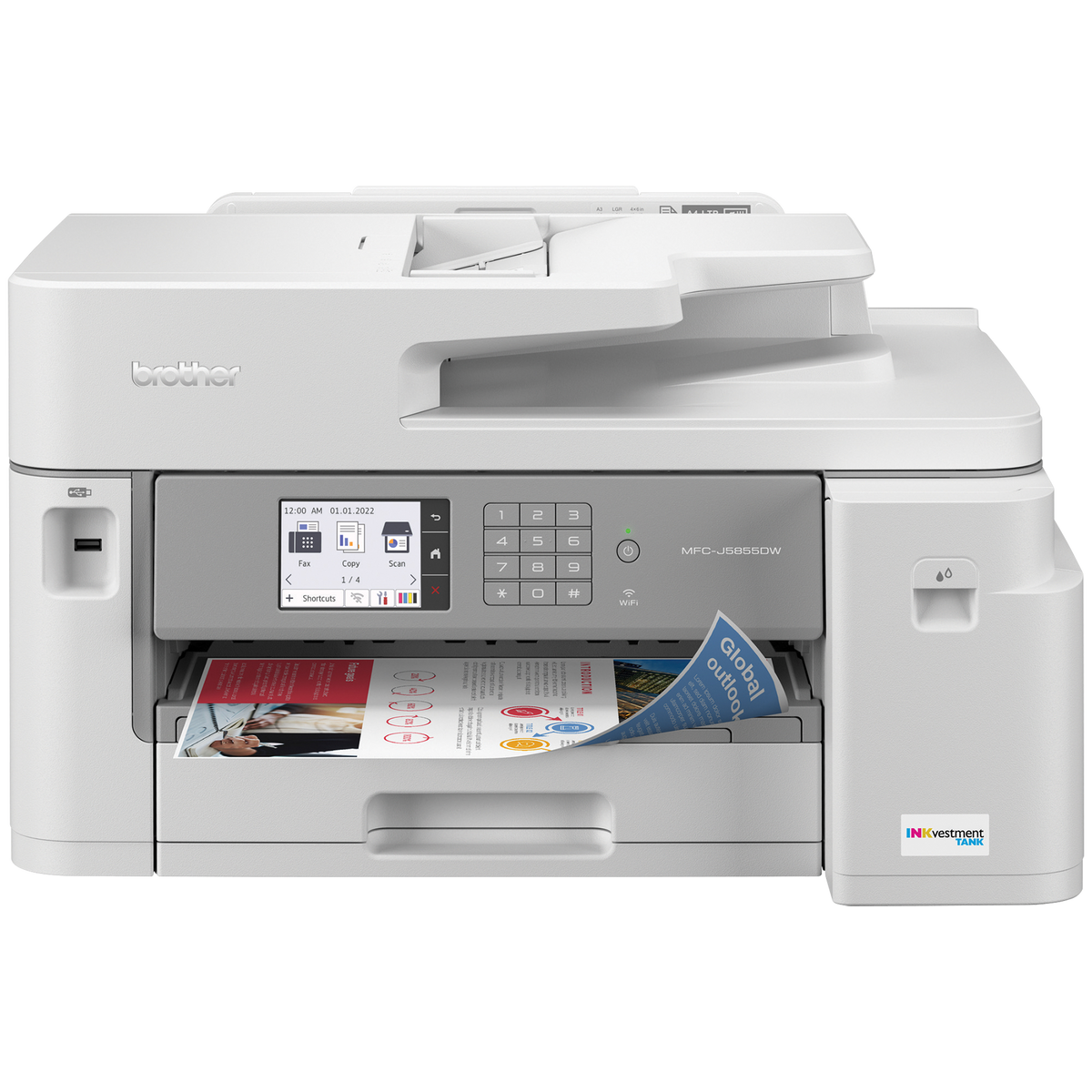 Brother INKvestment MFC-J5855DW All-in-One Professional A3 Colour Inkjet Printer