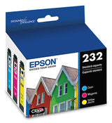 Epson T232520-S Ink Cartridge 3-Pack Cyan Magenta Yellow