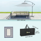 8' x 10' Outdoor RV Rug