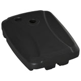 Cantilever Offset Umbrella Base Portable Square Parasol Weights with Wheels