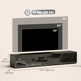 Floating TV Stand for TVs up to 75 Inch, 70.9