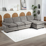 Sofa Couch with Chaise Lounge
