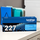 Cartouche de toner cyan rendement élevé Brother TN-227C