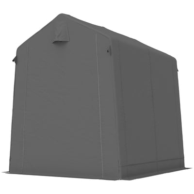 7.5' x 6.2' Portable Shed, Vent and Galvanised Metal Frame