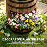 Wooden Outdoor Fountain
