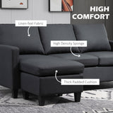 L-Shape Sofa, Corner Sofa for Living Room