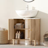 Floor Standing Bathroom Vanity, Bathroom Vanity Cabinet with Adjustable Shelf