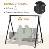 Metal Swing Stand Swing Frame, Hanging Chair Stand Only, 528 LBS Weight Capacity