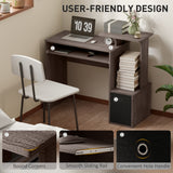 Computer Desk with Sliding Keyboard Tray Storage Drawer Shelf Home Office Workstation