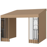 10' x 10' Wall Pergola