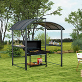 8' x 5' Grill Gazebo with Vented PC Roof