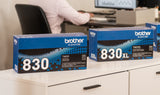 Brother Genuine TN830 Standard Yield Black Toner Cartridge for up to 1,200 Pages