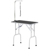 Foldable Pet Grooming Table for Dogs Cats with Adjustable Arm
