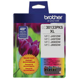 Brother LC30133PKS Colour Ink Cartridges, High Yield