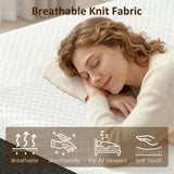 10 Inch Queen Mattress in a Box, Pressure Relief & Lumbar Support