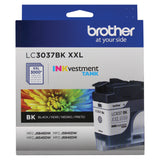 Brother LC3037BKS Genuine Super High-Yield Black INKvestment Tank Ink Cartridge