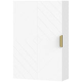 Bathroom Medicine Cabinet, Modern Wall Cabinet with Adjustable Shelves and Single Door for Laundry Room