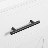 Tall Bathroom Storage Cabinet, Free Standing Bathroom Cabinet Slim Side Organizer w/ 3-Tier Open Shelf, and Drawer
