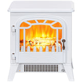 Freestanding Electric Fireplace Stove Heater with