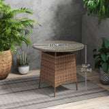 Table Patio Ronde Extérieure 31,5