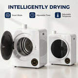 Clothes Dryer with 6 Drying Modes, Laundry Dryer with Stainless Steel Tub 18 lbs