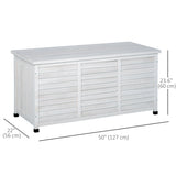 75 Gallon Wooden Storage Box patio Deck Box Bench