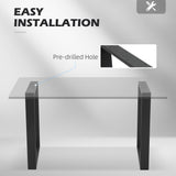 Metal Table Legs Set of 2