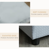 Pet Sofa Dog Couch Chaise Lounge Pet Bed with Storage Function Small Sized Dog Various Cat Sponge Cushioned Bed Lounge