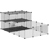 Parc pour Animaux 46 Panneaux, Parc DIY pour Petits Animaux