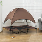 Elevated Dog Bed with Canopy, 48