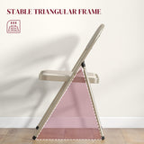 Set of 6 Metal Foldable Chairs