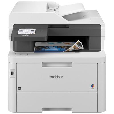 Brother MFC-L3780CDW Wireless Digital Colour All-in-One Printer with Laser Quality, Copy, Scan, and Fax, Single Pass Duplex Copy and Scan, Duplex and Mobile Printing, and Gigabit Ethernet with Refresh Subscription Option