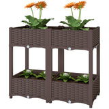 Plastic Raised Garden Bed with Legs