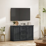 Sideboard with 3 Drawers and 2 Doors, 47