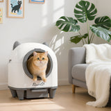 Automatic Cat Litter Box with App Control, 1 Roll Garbage Bag