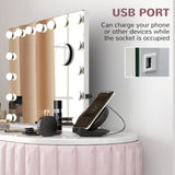 Hollywood Makeup Mirror with Lights, 3 Lighting Modes