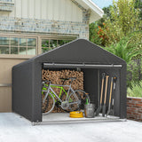 6.6' x 7.8' Portable Shed