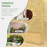 Bac à fleurs bois treillis lit surélevé jardin 4 roues plantes grimpantes 30