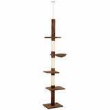 8.5ft Cat Climbing Tree 5-Tier