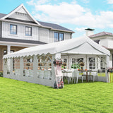 13'x26' Heavy Duty Large Party Tent & Carport with Removable Sidewalls