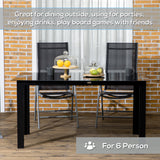 Aluminium Outdoor Dining Table for 6, 59