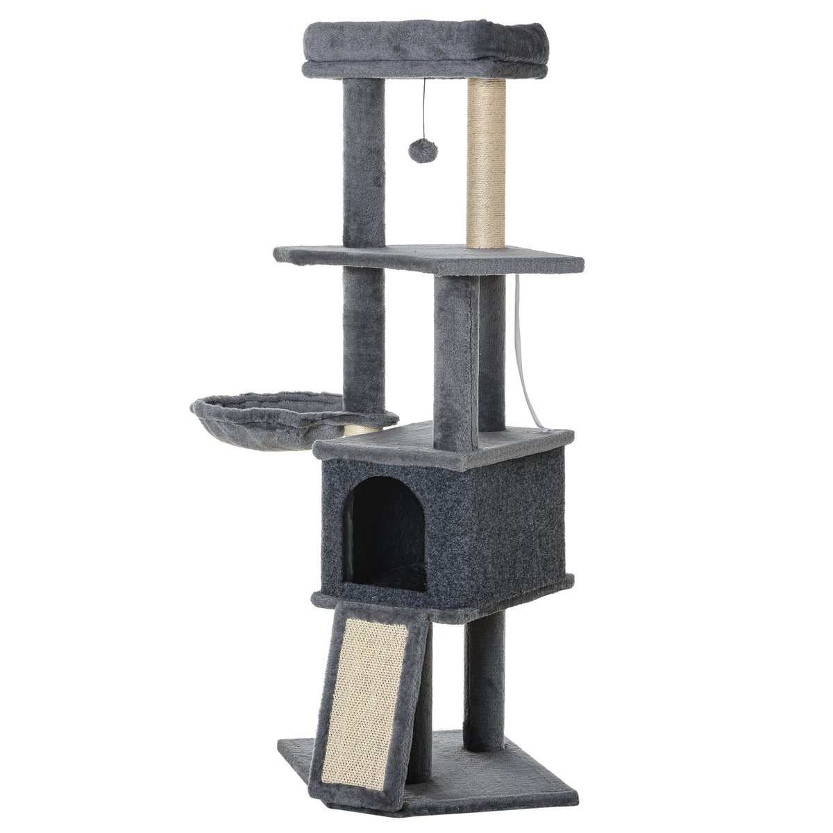 50 Inch Cat Tree, Bed