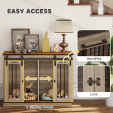 Meuble Cage pour Chien 47