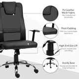 Ergonomic Office Chair with Thick Padded Headrest, Mesh Computer Desk Chair with Tilt Function