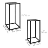 Ensemble de 2 supports de plantes
