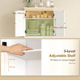 Over The Toilet Storage, Modern Bathroom Cabinet Over Toilet with Drawer, Cabinet and Adjustable Shelf